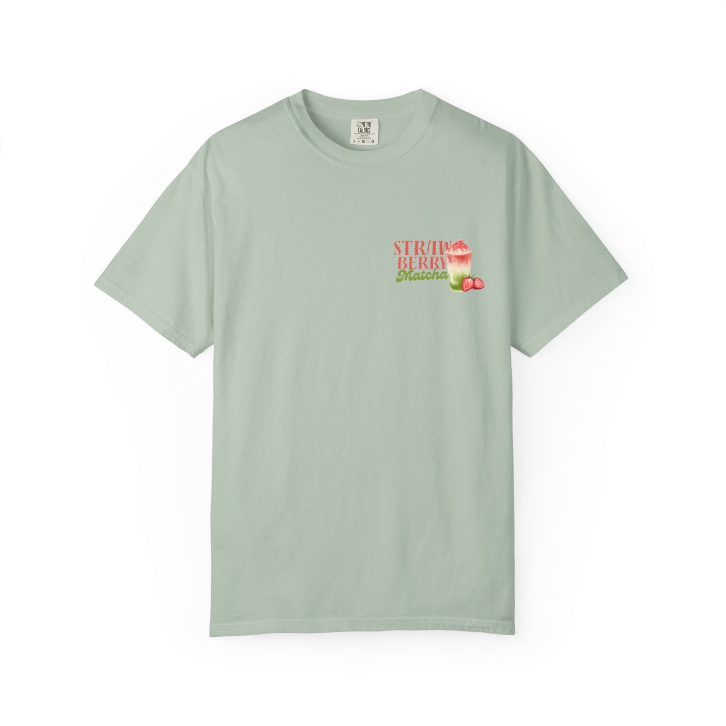 Green Strawberry Matcha T-Shirt – matcha inspired fashion