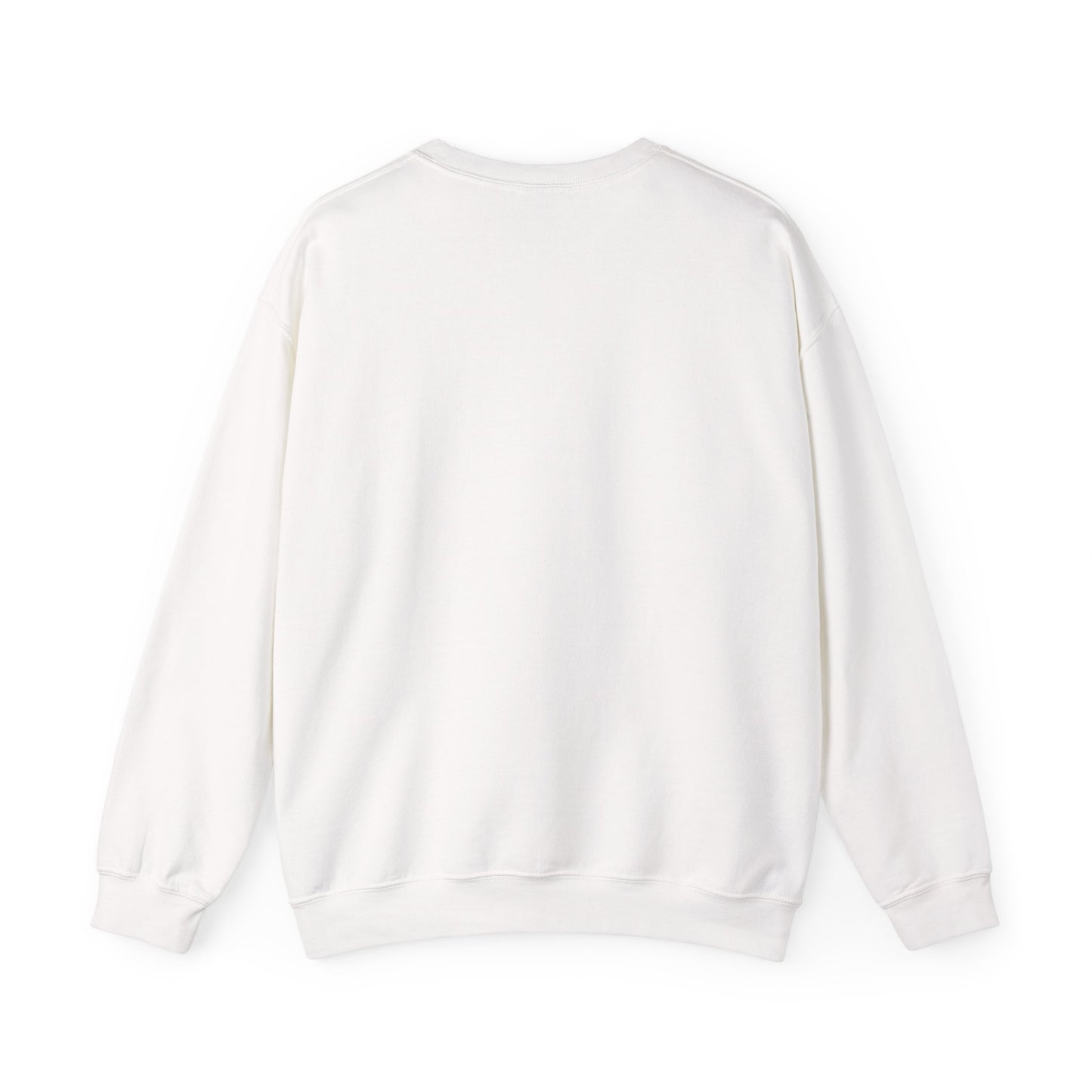 Back view sweatshirt – plain unisex cotton pullover