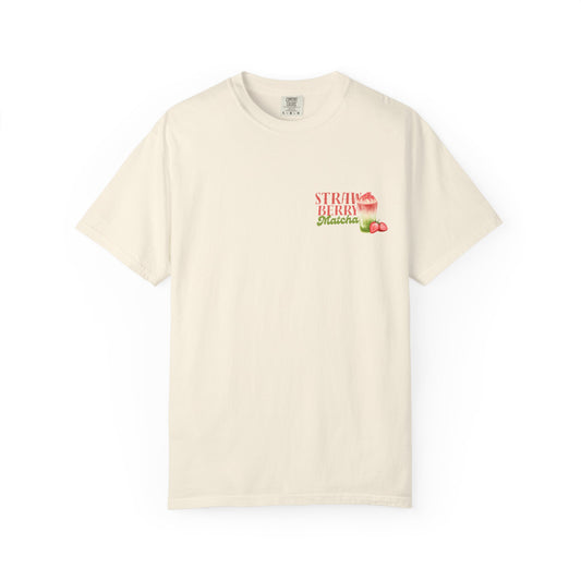 Ivory Strawberry Matcha T-Shirt – casual aesthetic outfit