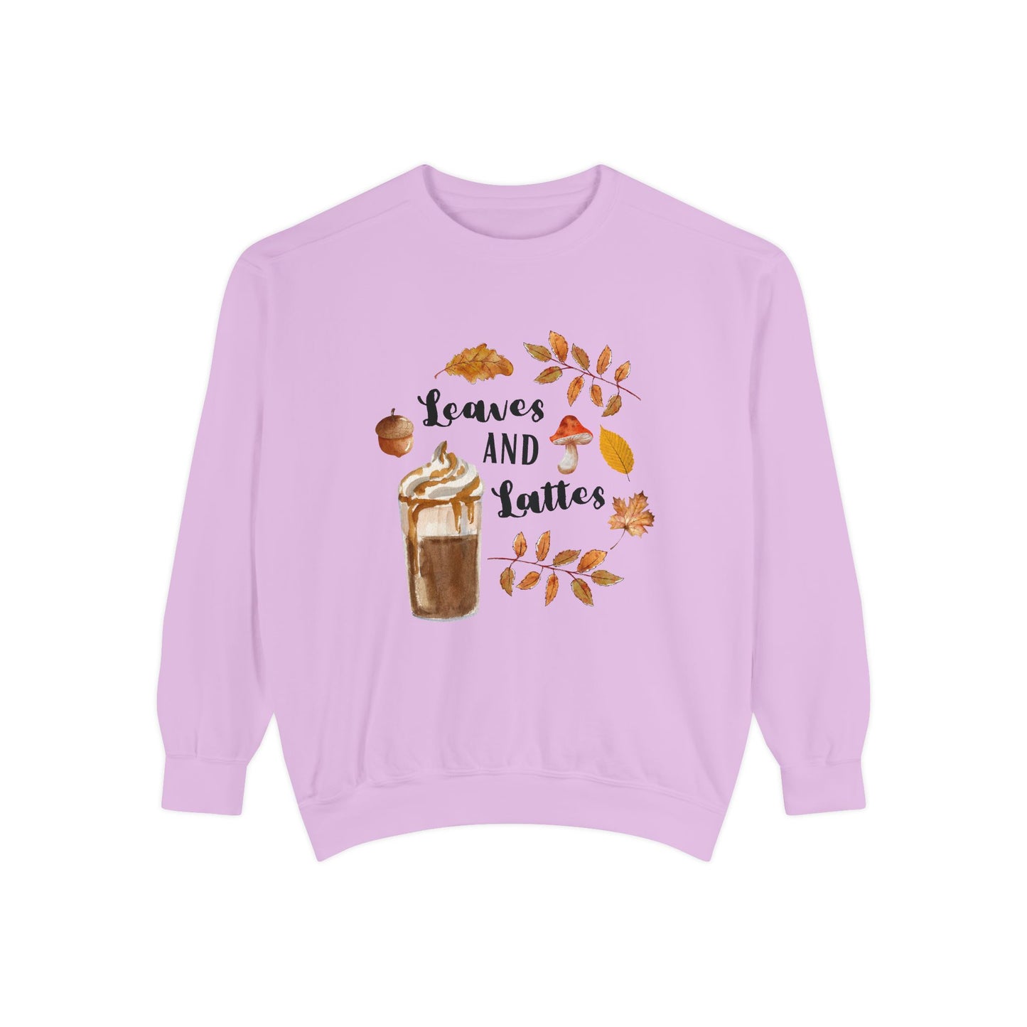 Cozy fall sweatshirt in pink – oversized unisex cotton pullover