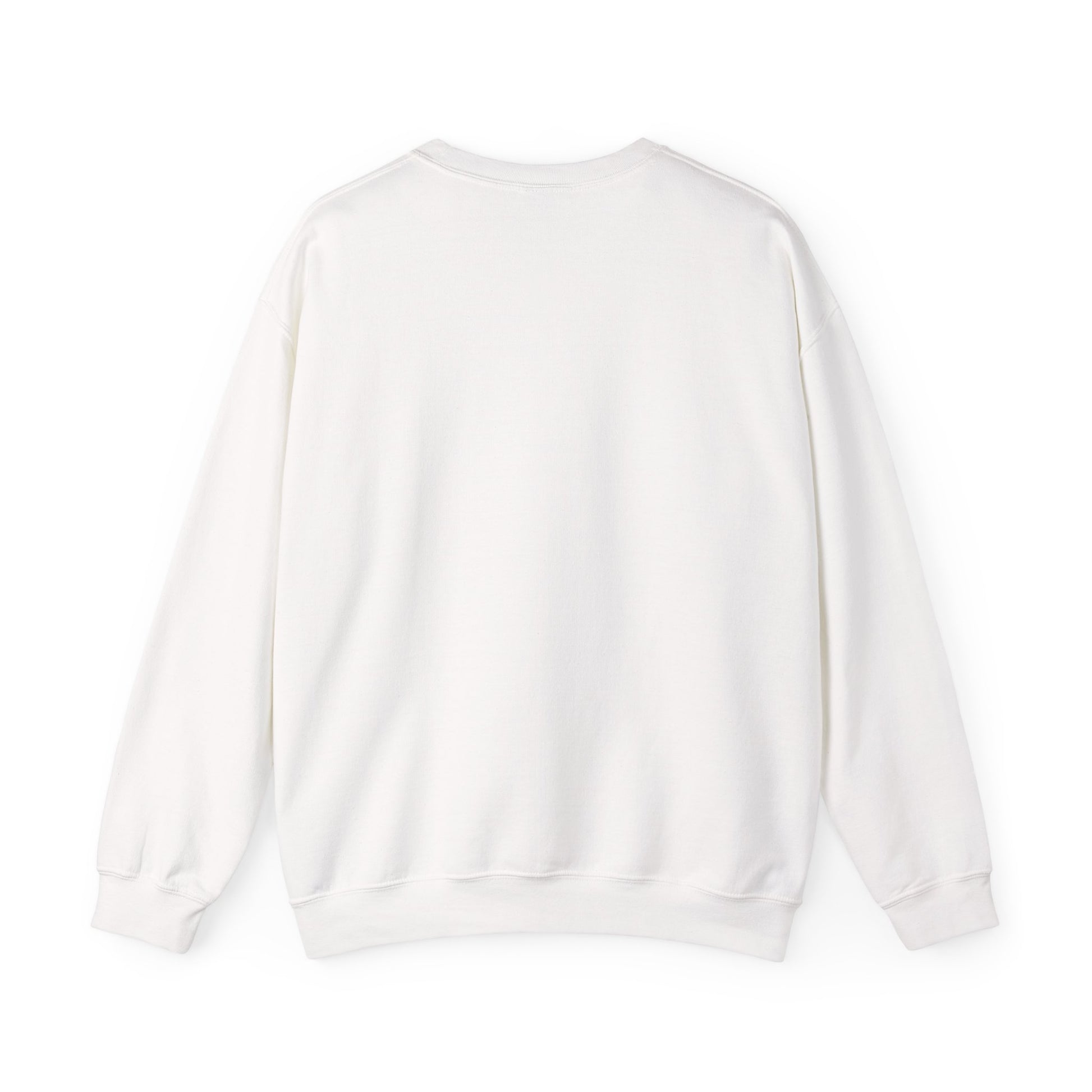 Back view sweatshirt – plain unisex cotton pullover