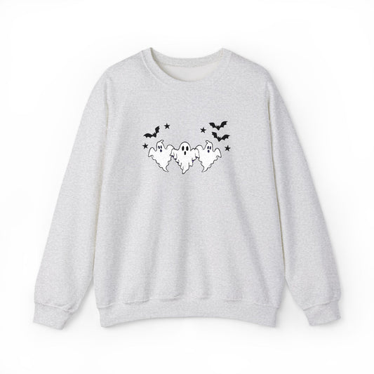 Ghost Halloween Sweatshirt | Unisex Spooky Crewneck